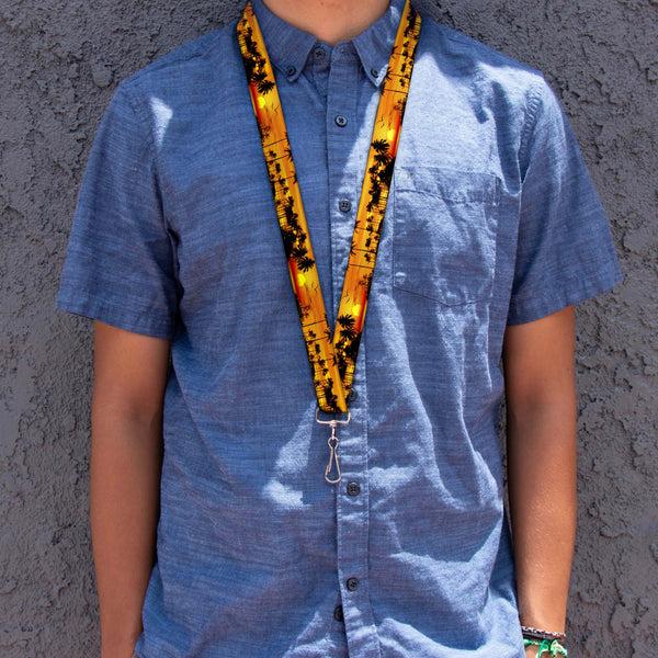 Buckle-Down Lanyard - 1.0" - Golden Sunset