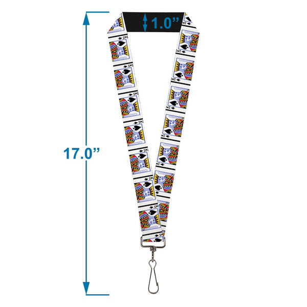 Buckle-Down Lanyard - 1.0" - King Of Spades