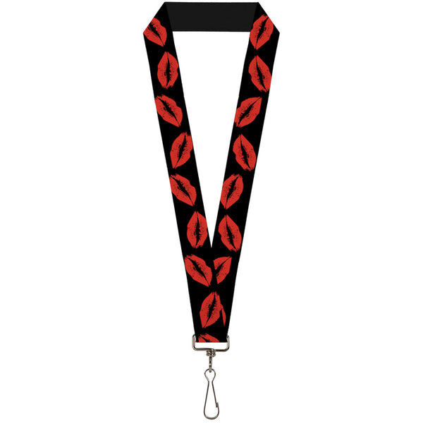 Buckle-Down Lanyard - 1.0" - Kisses