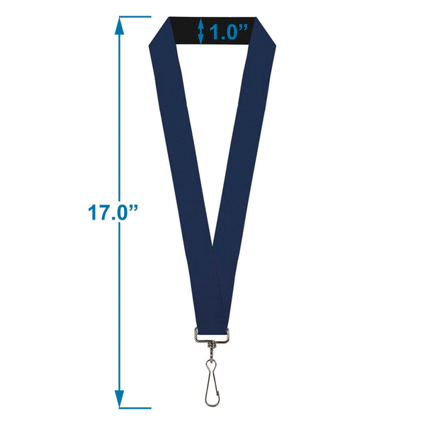 Buckle-Down Lanyard - 1.0" - Navy