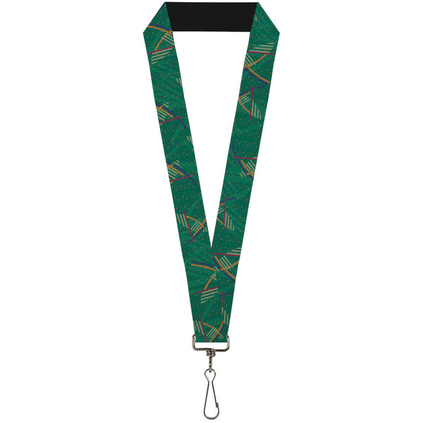 Buckle-Down Lanyard - 1.0" - PDX Airport Carpet New