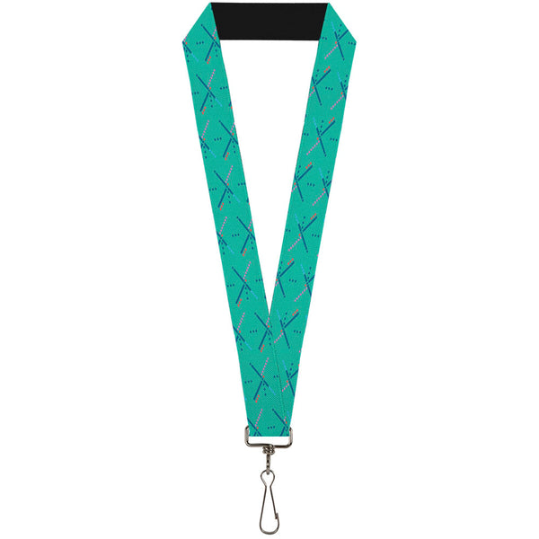 Buckle-Down Lanyard - 1.0" - PDX Airport Carpet Old