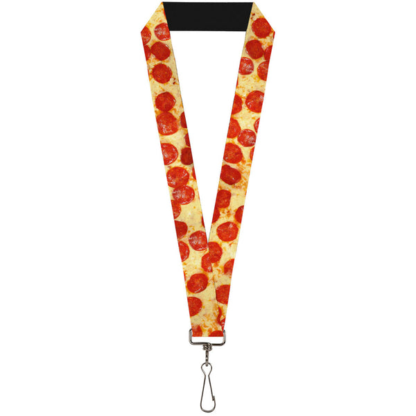 Buckle-Down Lanyard - 1.0" - Pepperoni Pizza Vivid