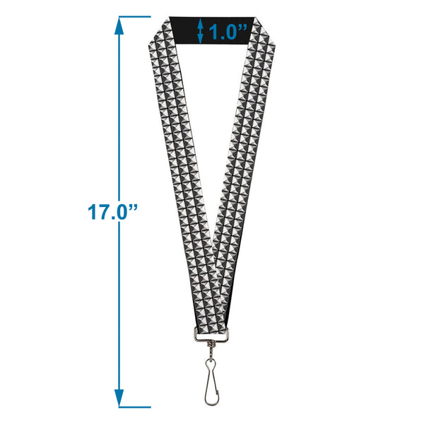Buckle-Down Lanyard - 1.0" - Printed Studs
