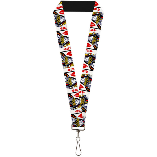 Buckle-Down Lanyard - 1.0" - Queen of Broken Hearts