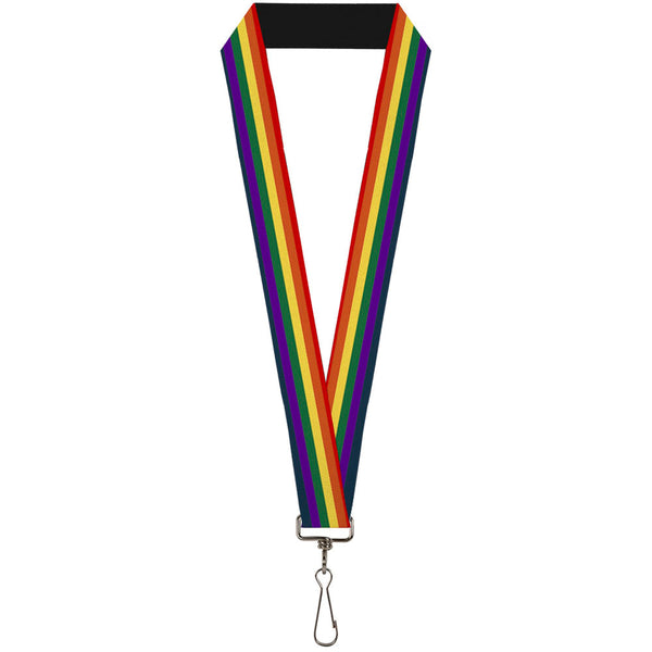 Buckle-Down Lanyard - 1.0" - Rainbow