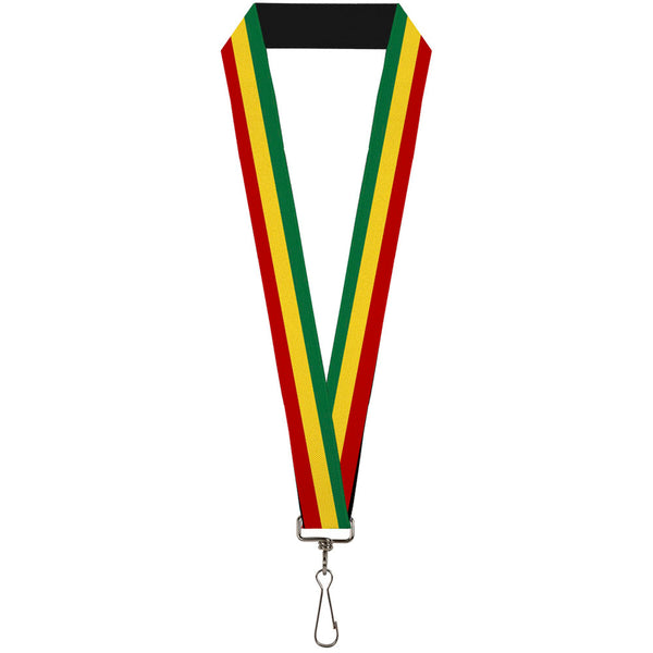 Buckle-Down Lanyard - 1.0" - Rasta