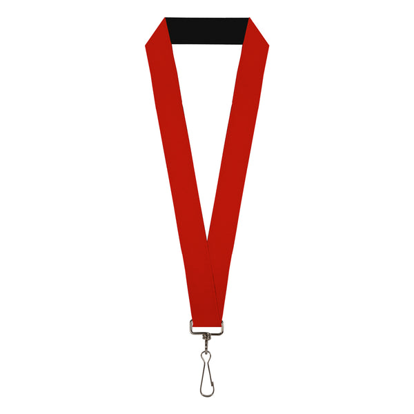 Buckle-Down Lanyard - 1.0" - Red Print