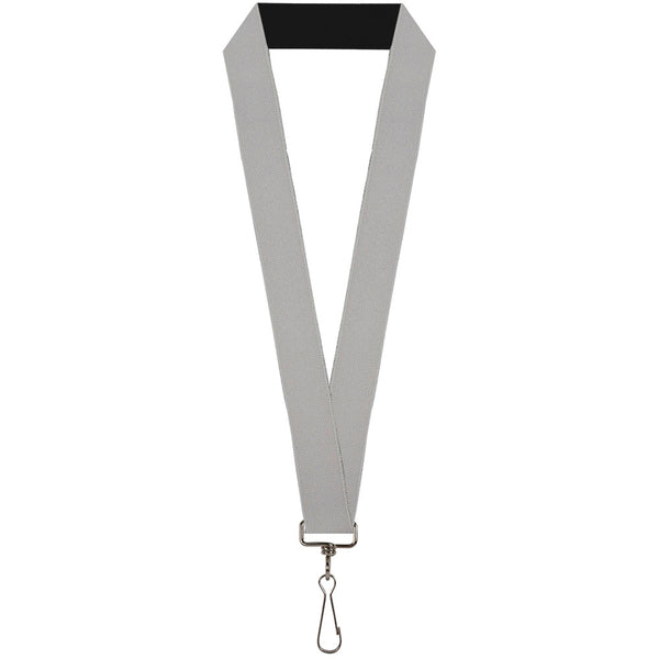 Buckle-Down Lanyard - 1.0" - Silver