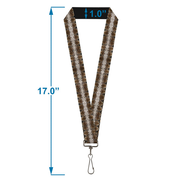 Buckle-Down Lanyard - 1.0" - Snake Skin 2