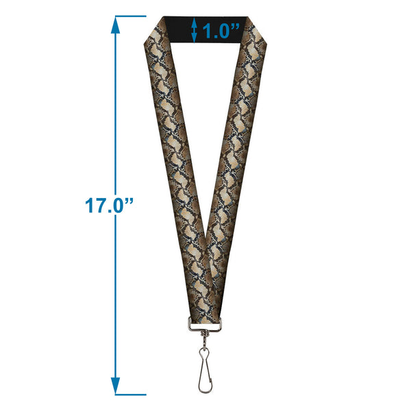 Buckle-Down Lanyard - 1.0" - Snake Skin 4