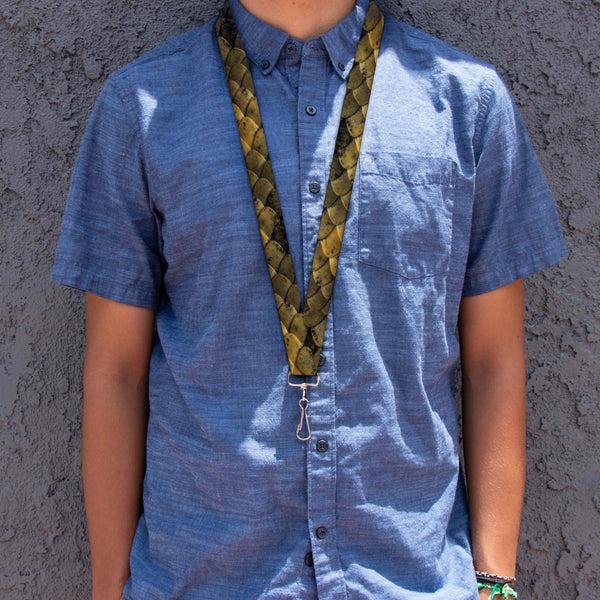 Buckle-Down Lanyard - 1.0" - Snake Skin CLOSE-UP