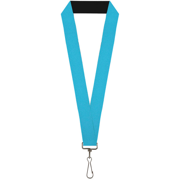 Buckle-Down Lanyard - 1.0" - Solid Water Blue