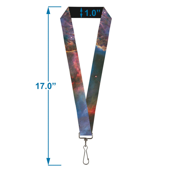 Buckle-Down Lanyard - 1.0" - Supernova Space Collage