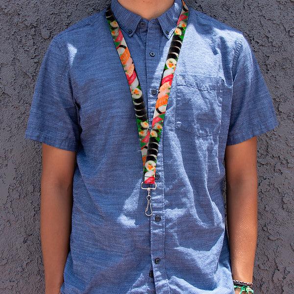 Buckle-Down Lanyard - 1.0" - Sushi Vivid