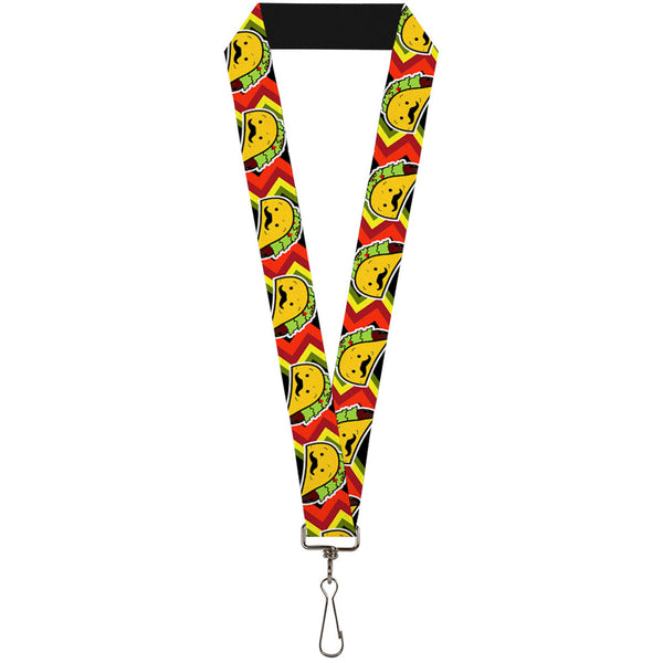 Buckle-Down Lanyard - 1.0" - Taco Man