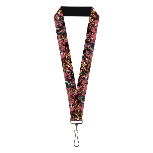 Buckle-Down Lanyard - 1.0" - Tattoo Johnny-Bones