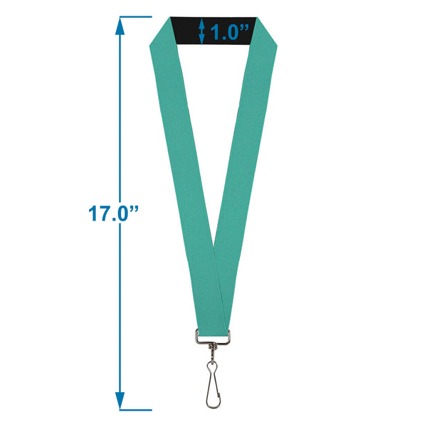 Buckle-Down Lanyard - 1.0" - Teal