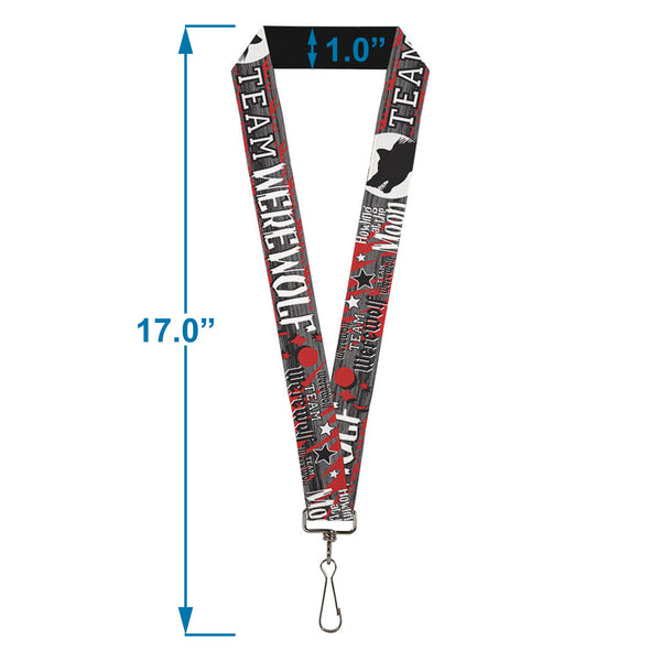 Buckle-Down Lanyard - 1.0" - Team Werewolf