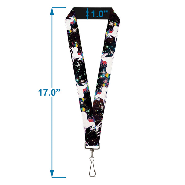 Buckle-Down Lanyard - 1.0" - Unicorn Universe