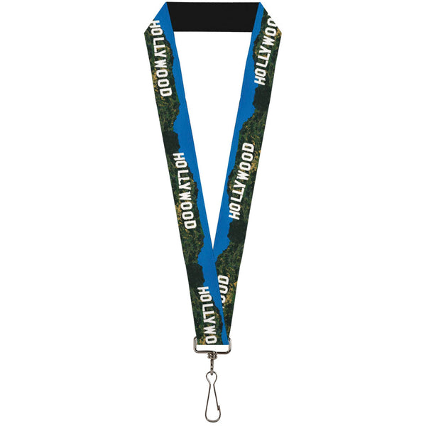 Buckle-Down Lanyard - 1.0" - Vivid HOLLYWOOD Sign