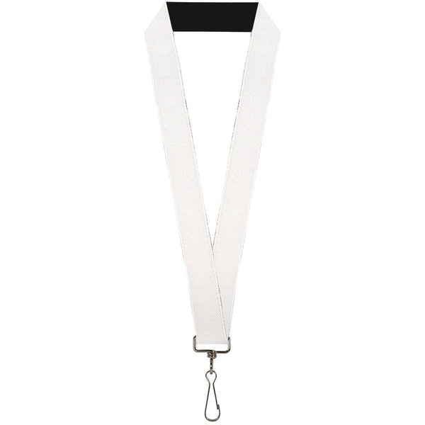 Buckle-Down Lanyard - 1.0" - White