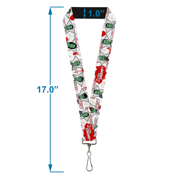 Buckle-Down Lanyard - 1.0" - Zombie CHOMP