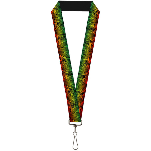 Buckle-Down Buckle-Down Lanyard - Marijuana Haze Rasta/Rasta Buckle-Down Buckle-Down Lanyard - Marijuana Haze Rasta/Rasta