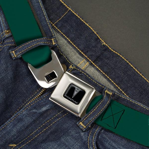 Buckle-Down Pontiac Seatbelt Belt - Hunter Webbing