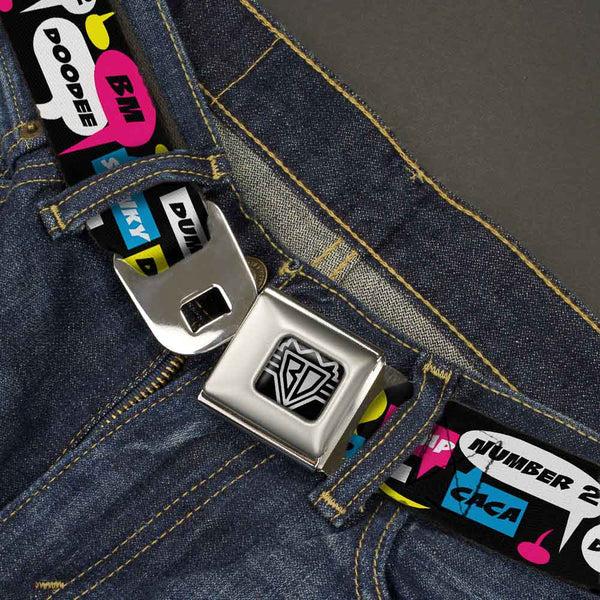 Buckle-Down Seatbelt Belt - Crap Bubbles