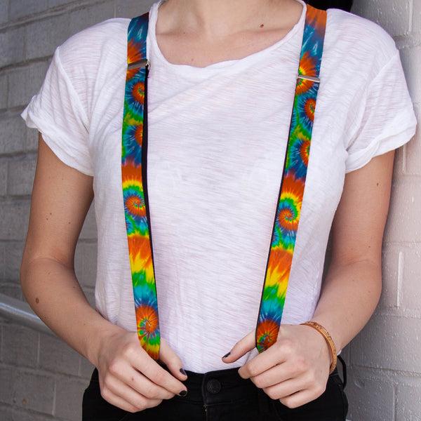 Buckle-Down Suspenders - 1.0" - BD Tie Dye13
