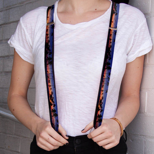 Buckle-Down Suspenders - 1.0" - California Sunset