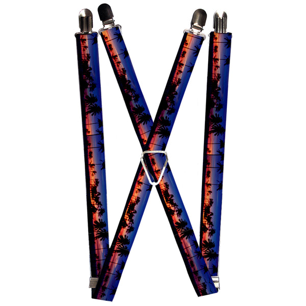 Buckle-Down Suspenders - 1.0" - California Sunset