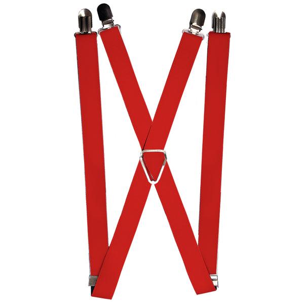 Buckle-Down Suspenders - 1.0" - Christmas Red