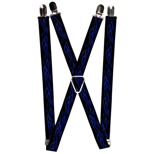 Buckle-Down Suspenders - 1.0" - Flame Blue