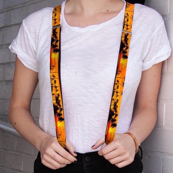 Buckle-Down Suspenders - 1.0" - Golden Sunset