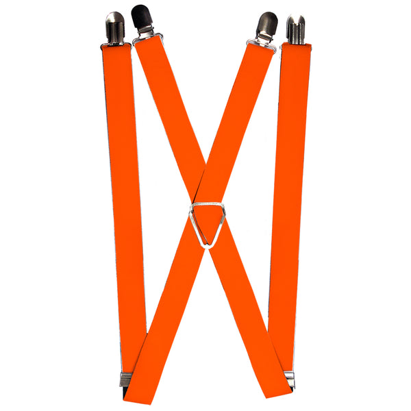 Buckle-Down Suspenders - 1.0" - Neon Orange