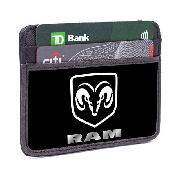 Buckle-Down Weekend Wallet - Ram Logo Black White