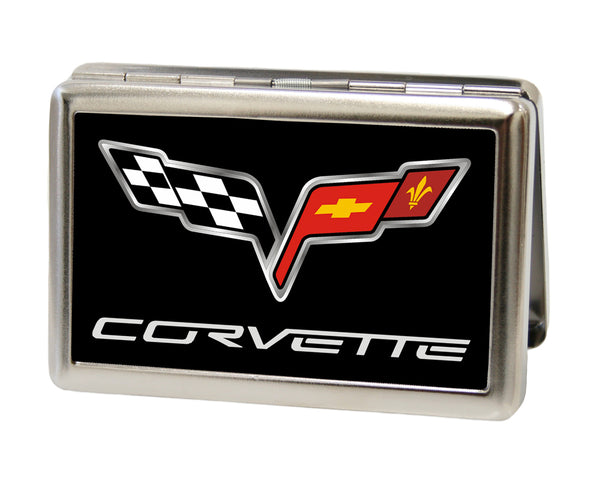 Buckle-Down Business Card Holder - LARGE - C6 FCG Black