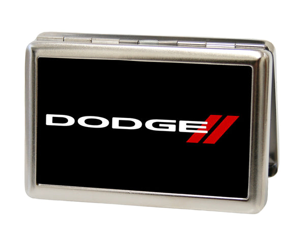 Buckle-Down Business Card Holder - LARGE - DODGE FCG Red Rhombus