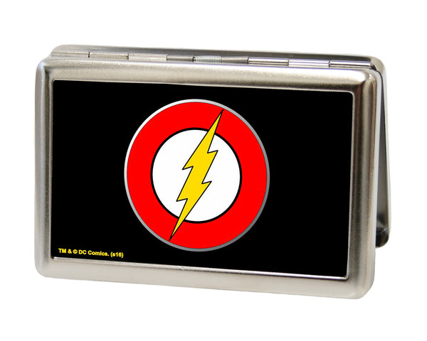 Buckle-Down Business Card Holder - LARGE - Flash Logo FCG Black
