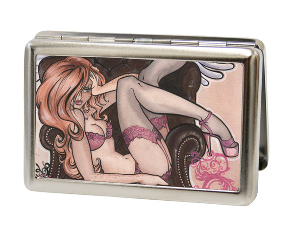 Buckle-Down Business Card Holder - LARGE - The Librarian FCG