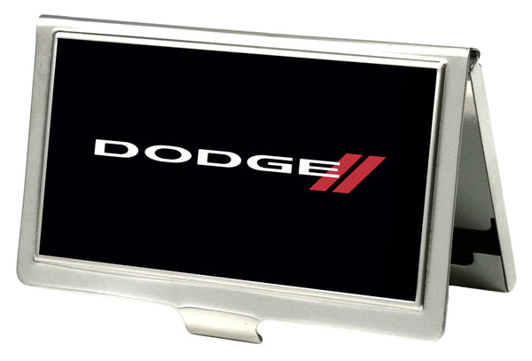 Buckle-Down Business Card Holder - SMALL - DODGE FCG Red Rhombus