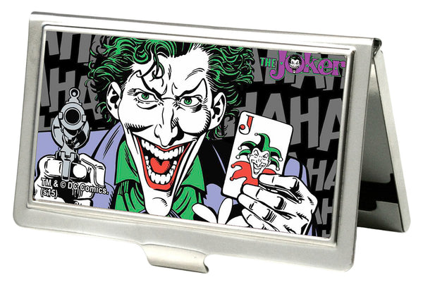Buckle-Down Business Card Holder - SMALL - Joker Gun and Cards FCG