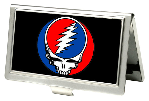 Buckle-Down Business Card Holder - SMALL - Steal Your Face FCG Black Color