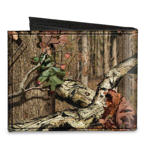 Buckle-Down Canvas Bi-Fold Wallet - Mossy Oak Break-Up Infinity