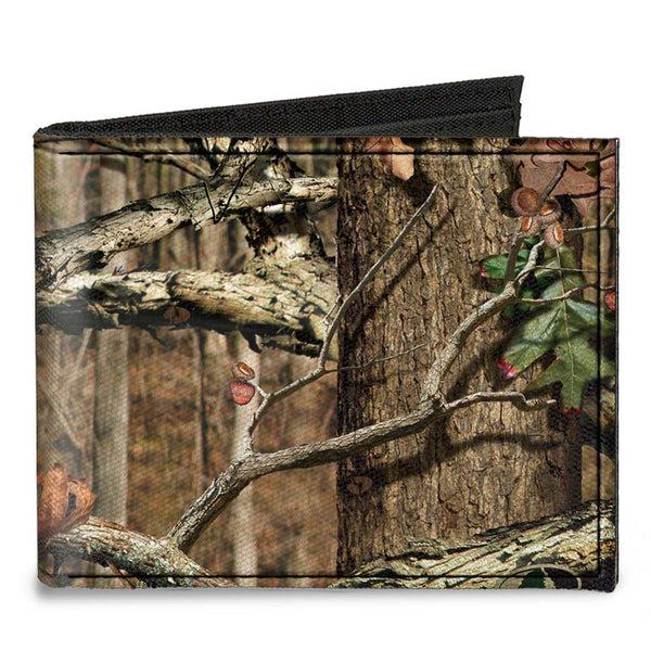 Buckle-Down Canvas Bi-Fold Wallet - Mossy Oak Break-Up Infinity