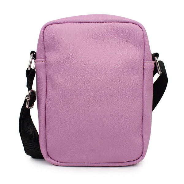 Buckle-Down Crossbody Wallet - Invader Zim GIR Riding Piggy Pose Pink