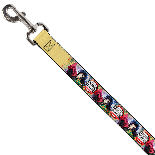 Buckle-Down Dog Leash - DEMON SLAYER Giyu Tomioka Pose And Title Logo