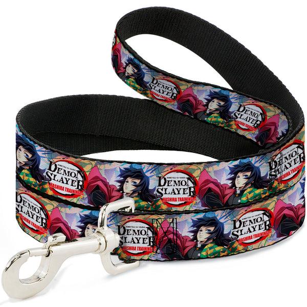 Buckle-Down Dog Leash - DEMON SLAYER Giyu Tomioka Pose and Title Logo
